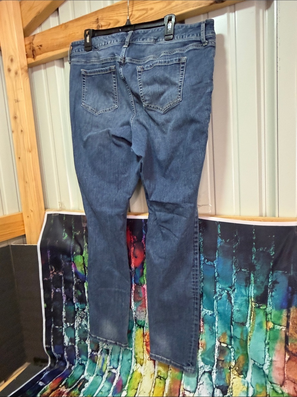 torrid Dark Blue Skinny Jeans plus size 16R - Picture 3 of 10